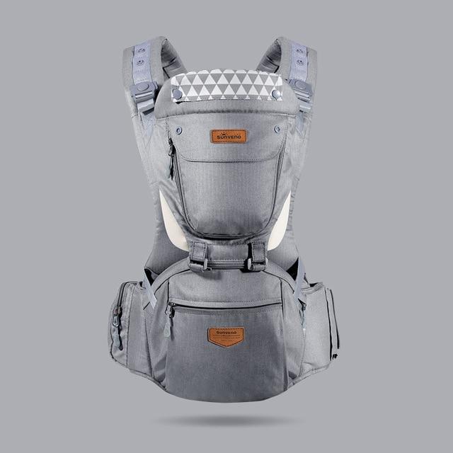 Ergonomic Breathable Baby Carrier with Hipseat