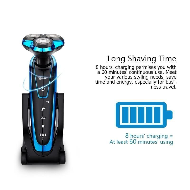 Rechargeable Electric Shaver - Washable Razor