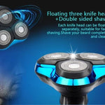 Rechargeable Electric Shaver - Washable Razor