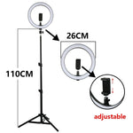 Selfie Ring Light with Tripod Stand