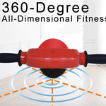 Abs Workout Flat Stomach Core Fitness Training Power Roller