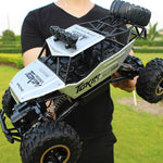High Speed Off-road Remote Control Car Remote Control Vehicle Trendy Household Silver 