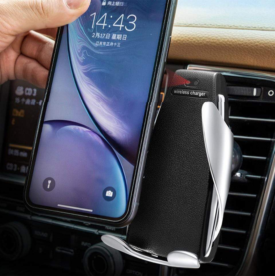 Auto Sensor Car Phone Holder And Charger car phone holder Trendy Household 