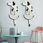 Dog Swing Tail Pendulum Wall Clock