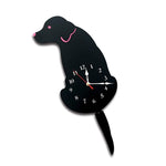 Dog Swing Tail Pendulum Wall Clock