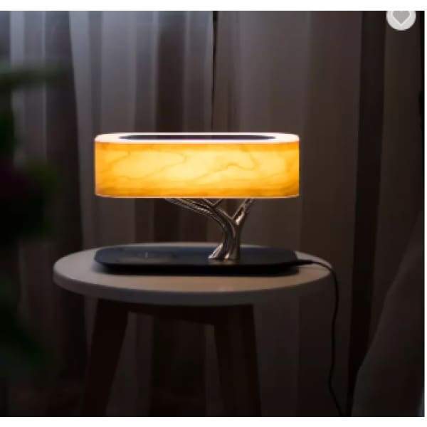 Tree Table Lamp Bluetooth Speaker Wireless Charger