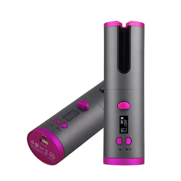 Automatic Wireless Hair Curler