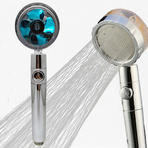 Propeller Driven Shower Head