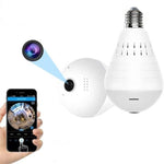 LED Wireless Panoramic (360) Home Security Light Bulb