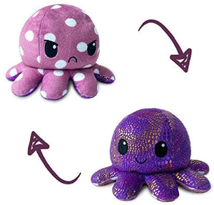 Reversible Octopus Plush Toy