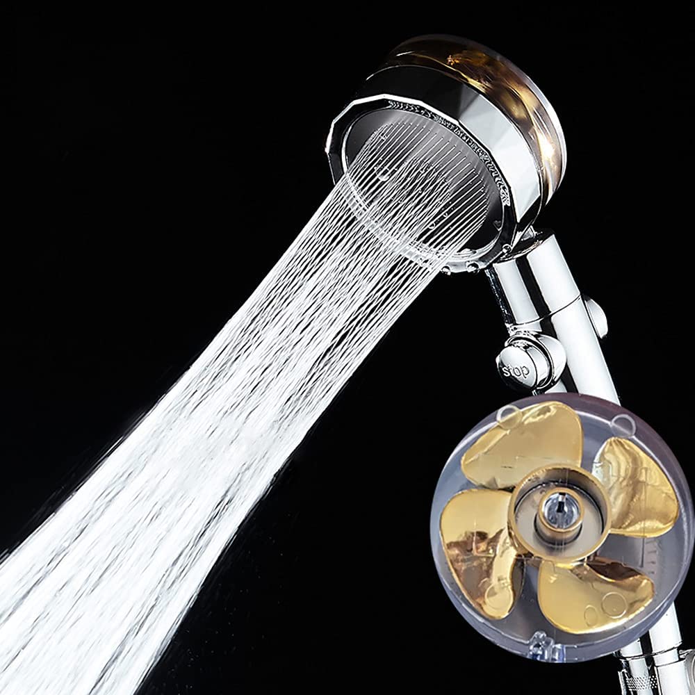 Propeller Driven Shower Head