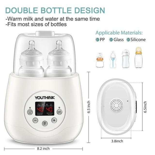 5 in 1 Baby Milk Warmer Heater for Breast Milk Feeding