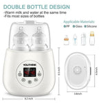 5 in 1 Baby Milk Warmer Heater for Breast Milk Feeding