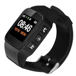 Gps Tracking Watch For Adult Elderly Smart Watch Anti-lost SOS Wifi GPS Trackers Trendy Household black 