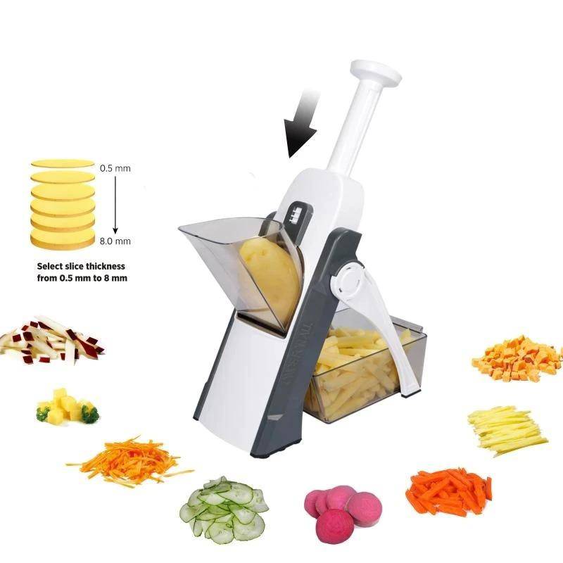 Adjustable Fruit and Vegetable Cutter Mandoline Slicer