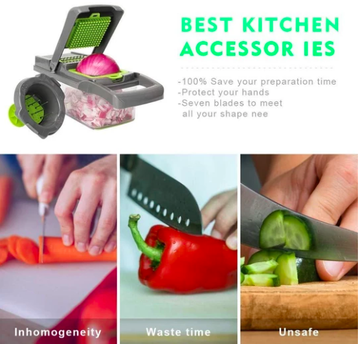 Multi Functional Vegetable Cutter