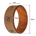 Cork Yoga Wheel