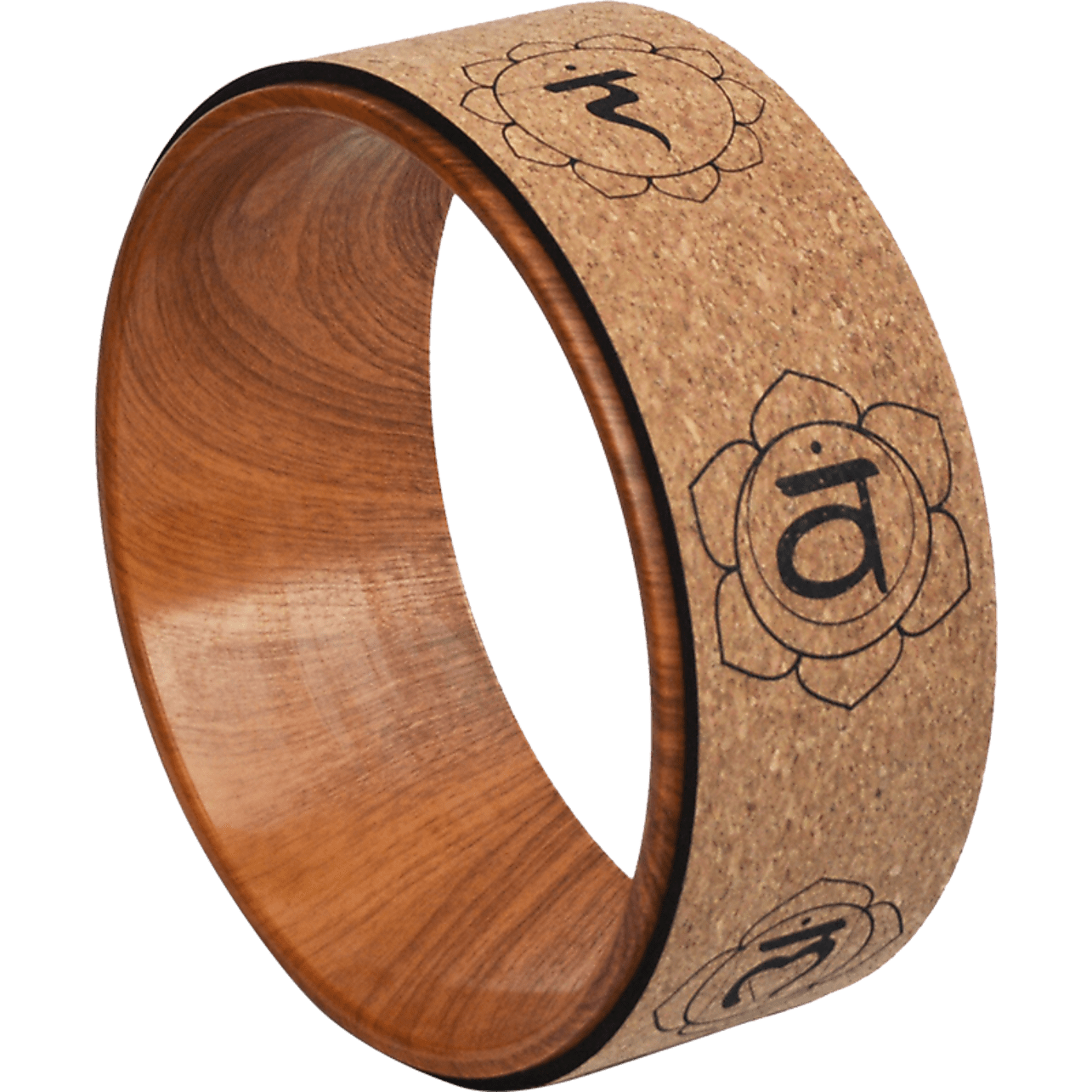 Cork Yoga Wheel